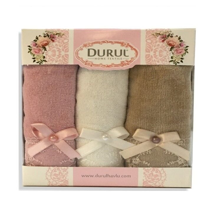 DURUL 30*50 BUKLE PIRLANTA 3 LÜ MUTFAK HAVLUSU