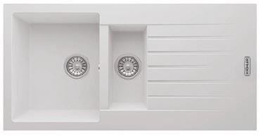 KRÖHLER KRH-EV 2520 W50*100 BEYAZ GRANİT EVYE             EMİN ÇELİK